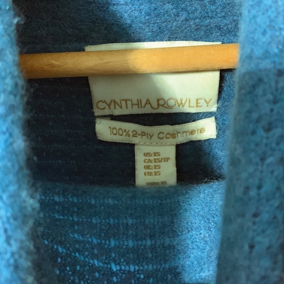 Cynthia Rowley Cashmere Cowl Neck Sweater - Picture 3 of 8